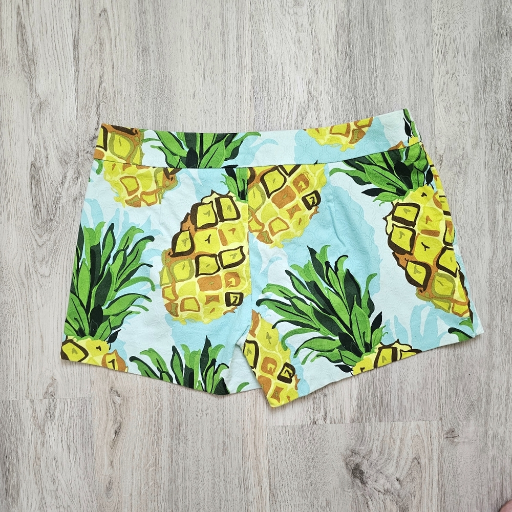 Trina Turk Casual Corbin Cotton Pineapple Shorts  2